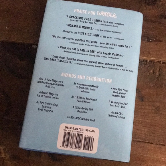 Wonder & 365 Days of Wonder by R.J. Palacio hardcover book set award winning NEW - Picture 5 of 8